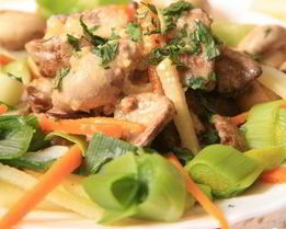 Печень по-итальянски