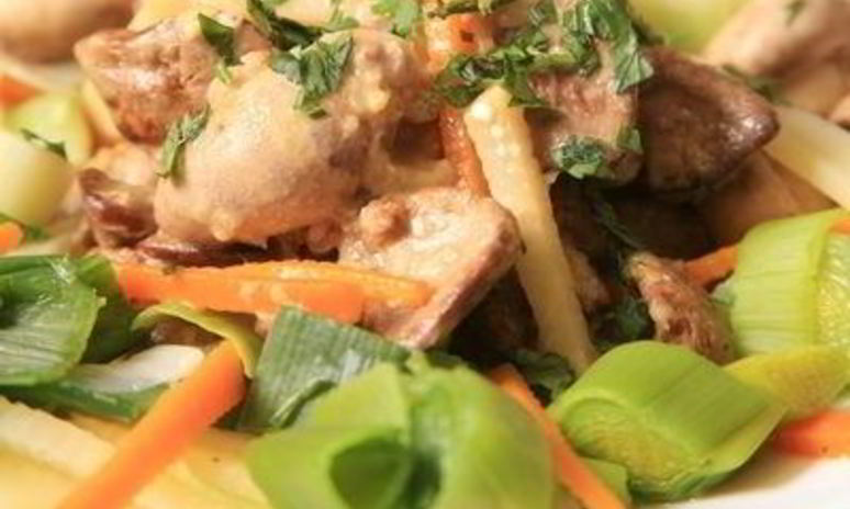 Рецепт печени по-итальянски