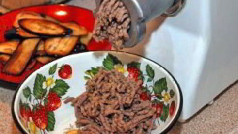 печень с баклажанами