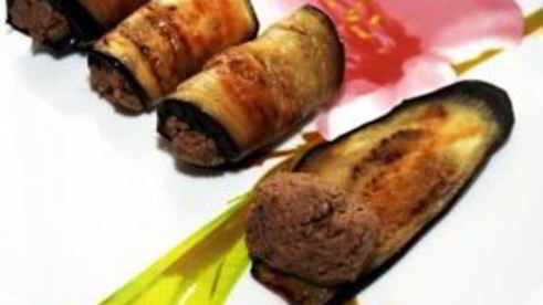 печень с баклажанами