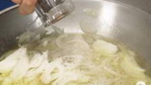 печень с полентой