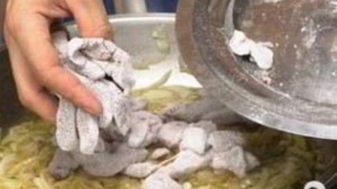 печень с полентой