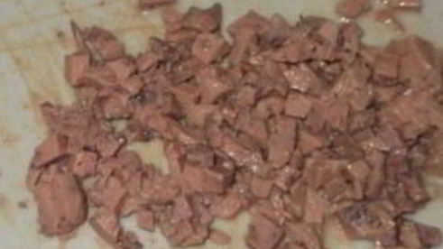 печень трески с рисом