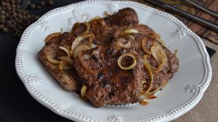 Печень в муке