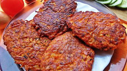 печенка в рыжей шубке