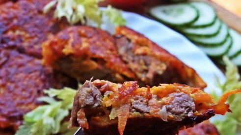 печенка в рыжей шубке