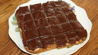 Печенье в карамели