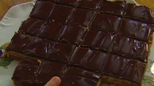 печенье в карамели