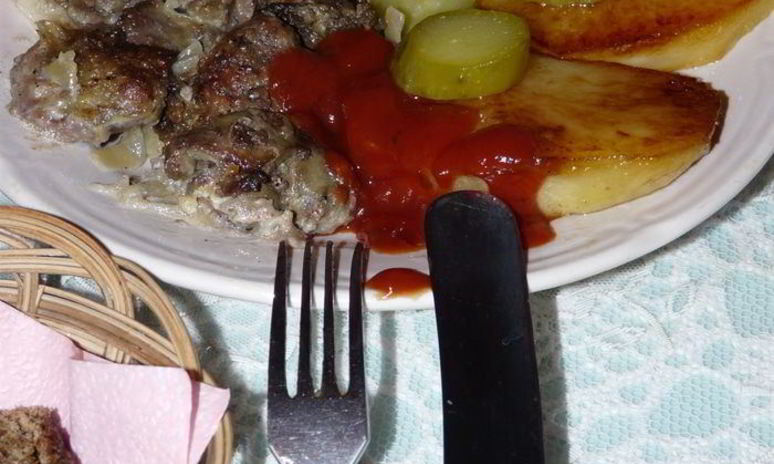 Рецепт запеченого картофеля с печенью