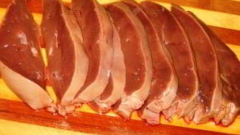 жареная печень дикой козы