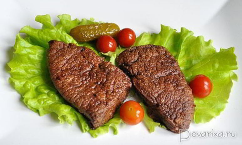 Рецепт жареной печени, маринованной в соевом соусе