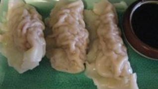 Китайские вонтоны со свиным фаршем