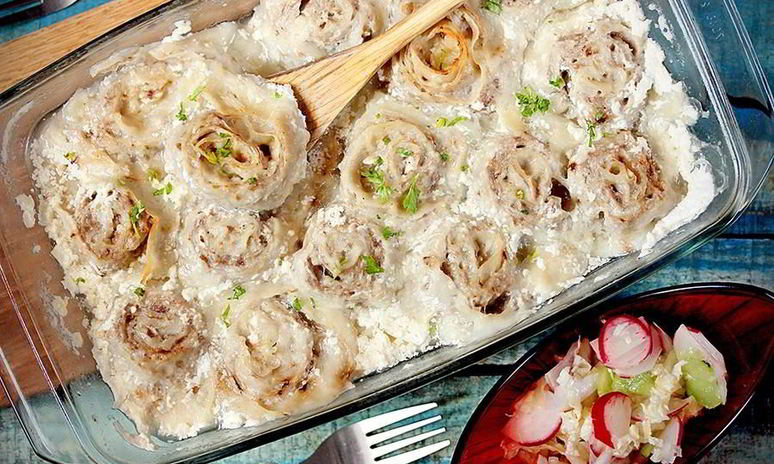 Рецепт ленивых пельменей из лаваша