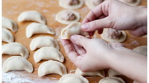 пельмени домашние в хлебопечке