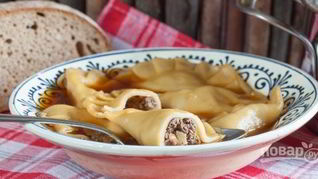 Пельмени из оленины