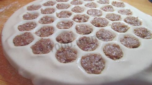 пельмени из заварного теста