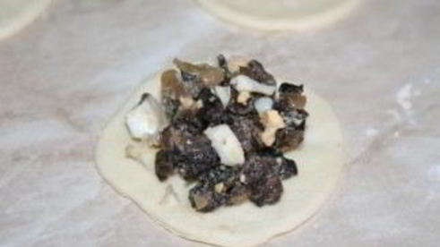 пельмени с грибами