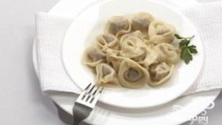 Пельмени с капустой