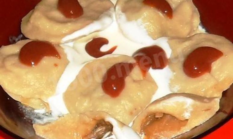 Рецепт пельменей с квашеной капустой и луком