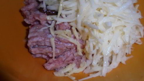 пикантные паровые пельмени с картофелем и мясом