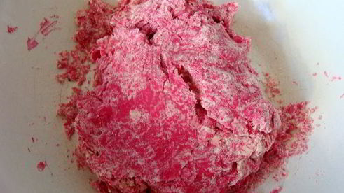 постные цветные хинкали к 8 марта