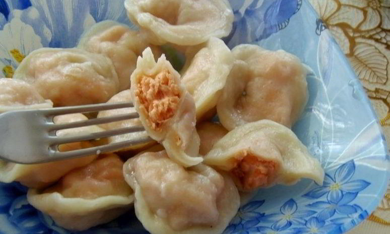 Рецепт рыбных пельменей из горбуши
