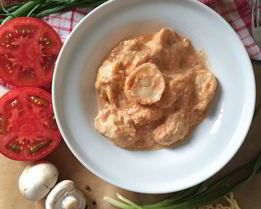 Запеченные пельмени