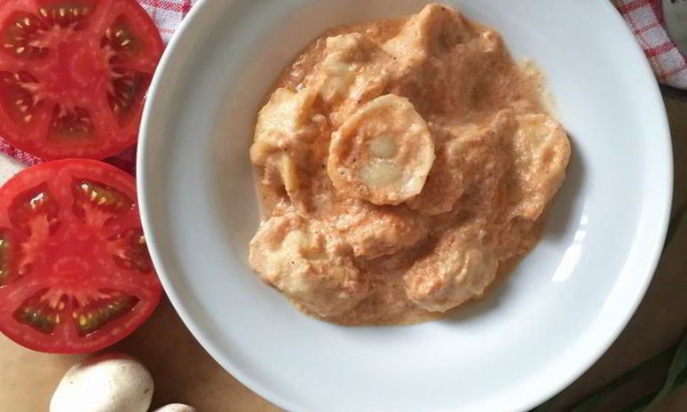 Рецепт запеченных пельменей