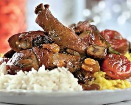 Азербайджанский плов с курицей