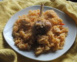 Диетический плов в мультиварке