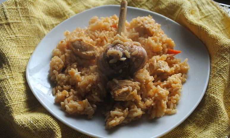 Рецепт диетического плова в мультиварке