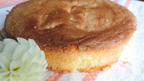 идеальный белый бисквит