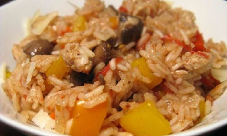 Рецепт куриной паэльи