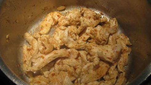 куриная паэлья