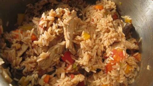 куриная паэлья