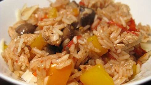 куриная паэлья