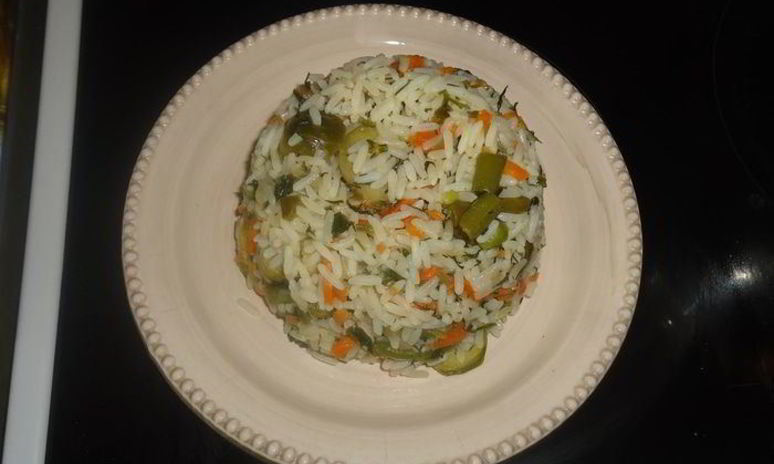 Рецепт овощного плова