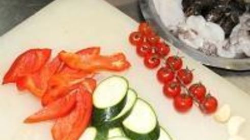 паэлья с морепродуктами