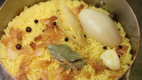 паэлья с морепродуктами