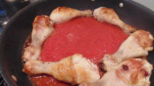 паэлья в стиле море и земля