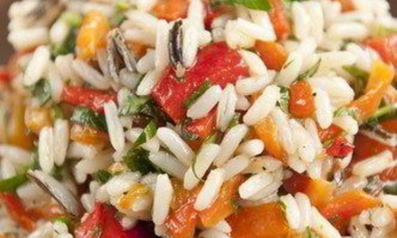 Рецепт пилафа с тыквой, красными перцами и жареными тыквенными семечками