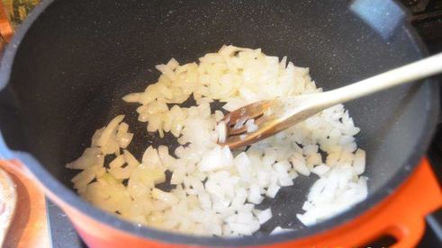 пилав из булгура с баклажанами