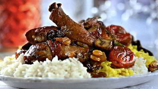 Плов азербайджанский, с курицей