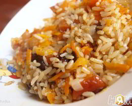 Плов детский с сухофруктами