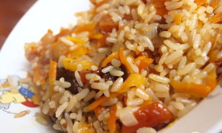 Рецепт плова детского с сухофруктами