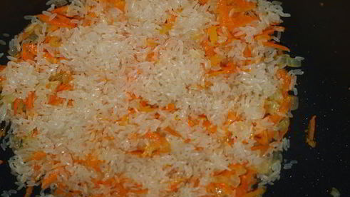 плов детский с сухофруктами