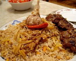 Плов из говядины с капустой