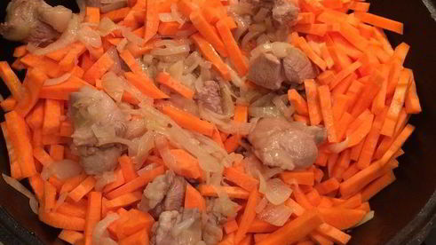 плов с бараниной