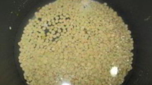 плов с чечевицей и рисом