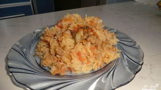 Плов с фаршем в мультиварке